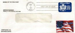 OFFICIAL MAIL Postal Stationery From US GOVERNMENT WASHINGTON .  (Penalty For Private Use $ 300) - 1981-00
