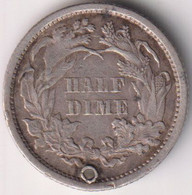 1871 , HALF DIME - Half Dimes (Demi Dimes)