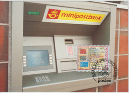 Norway Maximum Card Mi 1196 Norway Post 350th Anniversary - NORWEX '97 - ATM - First-Day Cancellation - 1995 - Maximumkaarten