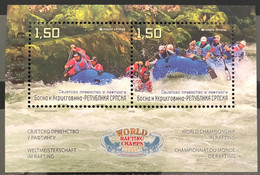 Bosnia And Herzegovina, Republic Of Srpska, 2009, Mi: Block 21 (MNH) - Rafting