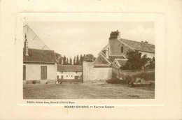 Roissy En Brie * Vue Sur La Ferme Galpin * Agriculture Agriculteur - Roissy En Brie