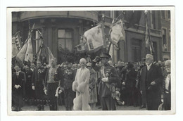 Fotograaf W. Bögemann  Genck  Bezoek Van Koning Leopold III   Fotokaart - Wellen