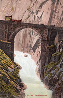 SUISSE,SCHWEIZ,SVIZZERA,SWITZERLAND,SWISS ,SCHWYTZ,TEUFELSBRUCKE,1900,LE PONT DU DIABLE,RARE - Schwytz