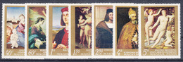 Hungary 1968 Art Paintings Mi#2465-2471 Mint Never Hinged - Nuevos