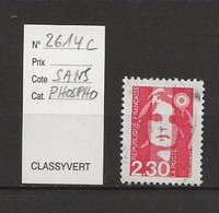 VARIETE FRANCAISE N° YVERT   2614 - 1989-1996 Marianne (Zweihunderjahrfeier)