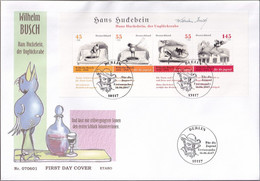 DEUTSCHLAND 2007 Mi-Nr. Block 71 FDC Stempel Berlin - 2001-2010