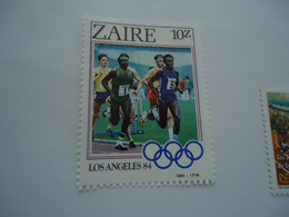 ZAIRE  MNH   STAMPS   OLYMPIC GAMES LOS ANGELES  1984 - Altri & Non Classificati