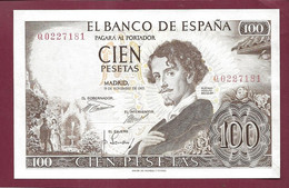 120422 - Billet ESPAGNE EL BANCO DE ESPANA CIEN 100 PESETAS Madrid 19 De Noviembre De 1965 - Neuf - 100 Pesetas