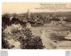 CPA  (Réf : Q 784) 3568 SAINT-SULIAC (35 Ille Et Vilaine) Vue Générale G. F. Magnifique église Et Clocher - Saint-Suliac