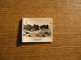 Cardiff - Pays De Galles - Carnet De 11 Cartes Photos Toutes Photographiées Recto - 7 Cm X 9 Cm Env. - Glamorgan