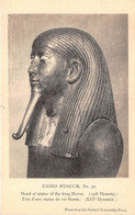 EGYPTE - MUSEE DU CAIRE - TETE D'UNE STATUE DU ROI HORUS - HISTOIRE, ANTIQUITE - Museos