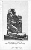 EGYPTE - LE CAIRE - MUSEE - STATUE DE SENMAOUT INTENDANT DU TEMPLE D'AMON - HISTOIRE, ANTIQUITE - Museos