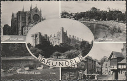 Multiview - Arundel, Sussex, C.1950s - Shoesmith & Etheridge RP Postcard - Arundel