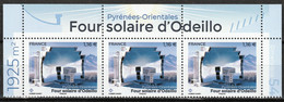 2022 - Y/T 5571 "FOUR SOLAIRE D’ODEILLO" - BLOC 3 TIMBRES ISSU HAUT FEUILLET - NEUF - Nuovi