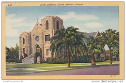 Arizona Phoenix Grace Lutheran Church Curteich - Phoenix