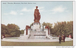 Colorado Denver Thatcher Monument In City Park - Denver