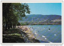 Canada British Columbia Penticton Beach Scene - Penticton