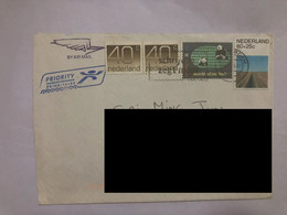 Netherlands Cover Sent To CHINA With Stamps,panda Etc. - Lettres & Documents