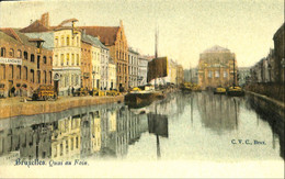 038 630 - CPA - Belgique - Bruxelles - Quai Au Foin - Transport (sea) - Harbour