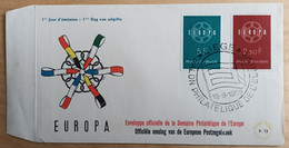 Belgique - FDC 1959 - YT N°1111, 1112 - EUROPA / Salon Philatélique De L'Europe - Liège - 1951-1960