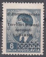 Italy Occupation Of Slovenia - Lubiana 1941 Sassone#27 Mint Hinged - Ljubljana