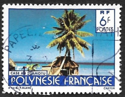 POLYNESIE 1979 -  YT  137 -  Case De Tuamotu - Oblitéré - Oblitérés