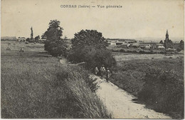 CORBAS - RHONE - VUE GENERALE - ANNEE 1914 - Andere & Zonder Classificatie