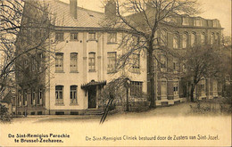 038 700 - CPA - Belgique - Bruxelles - De Sint-Reigius Parochie Te Brussel-Zeehaven - Santé, Hôpitaux