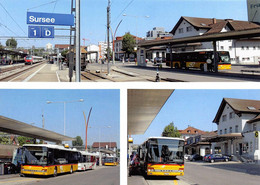 Sursee LU 3 Bild Postauto  Q  Limitierte Auflage! - Sursee