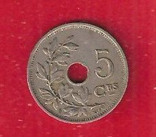 BELGIQUE - 5 CENTIMES - ALBERT I - 1925 - 5 Cents