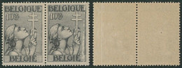 Croix De Lorraine - N°377 En Paire ** Neuf Sans Charnière (MNH) + Curiosité : Variété D'impression TP Droite - Storia Postale