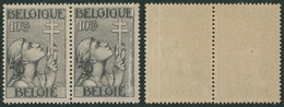 Croix De Lorraine - N°377 En Paire ** Neuf Sans Charnière (MNH) + Curiosité : Variété D'impression TP Droite - Brieven En Documenten