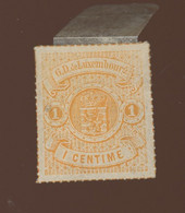 1c Orange. Yvert 16b  Cote 55,--€ - 1882 Allegorie