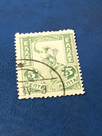 Griechenland 5 Lepta 1901 Grün Gestempelt Michel 128 - Used Stamps