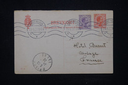 DANEMARK - Entier Postal De Copenhague Pour La France En 1922 - L 119530 - Interi Postali