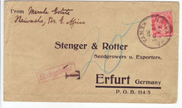 KENIA & UGANDA  Brief Mit Nachgebühr  Cover Lettre Naivasha 1930 To Germany  Postage Due - Kenya & Uganda