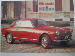 # ARTICOLO / CLIPPING ALFA ROMEO GIULIETTA SPRINT / MIRACOLO A MILANO - Erstauflagen