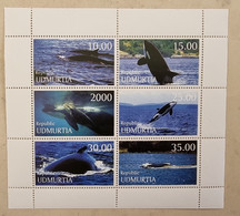 RUSSIE  Baleines, Baleine, Whales, Ballena,  Wal. Feuillet 6 Valeurs Emis En 1995 (2) Neuf Sans Charniere. Mnh - Whales