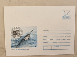 ROUMANIE  Baleines, Baleine, Whales, Ballena,  Wal. Entier Postal Emis En 1994 Neuf  (6) Programe Roumain Cercle Polaire - Baleines