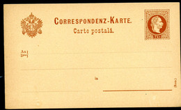 ÖSTERREICH Postkarte P32 Postfrisch 1882 Kat. 18,00 € - Briefkaarten