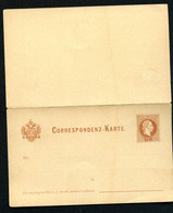 ÖSTERREICH Postkarte Mit Antwort P34 Postfrisch 1880 Kat. 25,00 € - Briefkaarten
