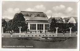 SOL - TERMALBAD SALZUFLEN - REAL PHOTO - KURHAUS  - F.P - STORIA POSTALE - Bad Salzuflen