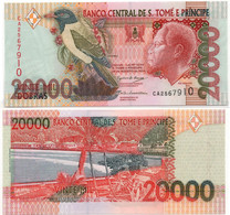 Saint Thomas And Prince 20000 Dobra 2004 P-67 UNC - Sao Tomé Et Principe