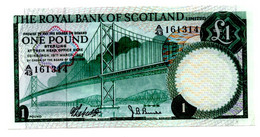 Royal Bank Of Scotland 1 Pound 1969 P-329 UNC - 1 Pond