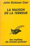 JOHN DICKSON CARR La Maison De La Terreur 1946 - Le Masque