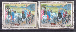 France  1457c Rouge Très Décalé Et Normal Oblitéré Used - Oblitérés