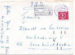 58201 - DDR - 1981 - 3M Kl.Wappen EF A Bf BERLIN - ... -> Westdeutschland - Briefe U. Dokumente