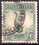AUSTRALIA 1932 1/- Green SG140 Used - Oblitérés