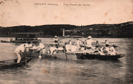 69 / GRIGNY / UNE PASSE DE JOUTE - Grigny