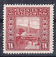 Austria Occupation Of Bosnia 1906 Pictorials Mi#42 Mint Hinged - Ongebruikt